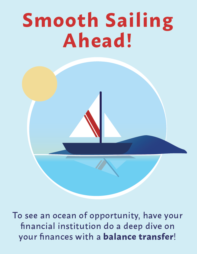 smooth sailing ahead - website graphic